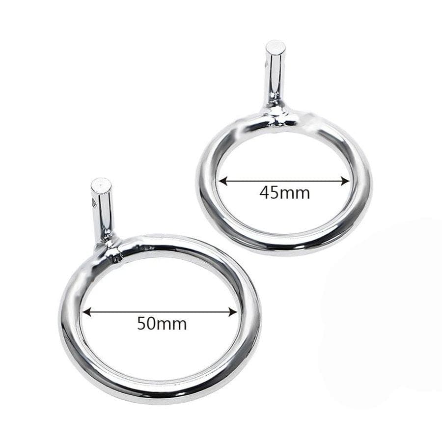 Anneau accessoire pour dispositif de chasteté en métal