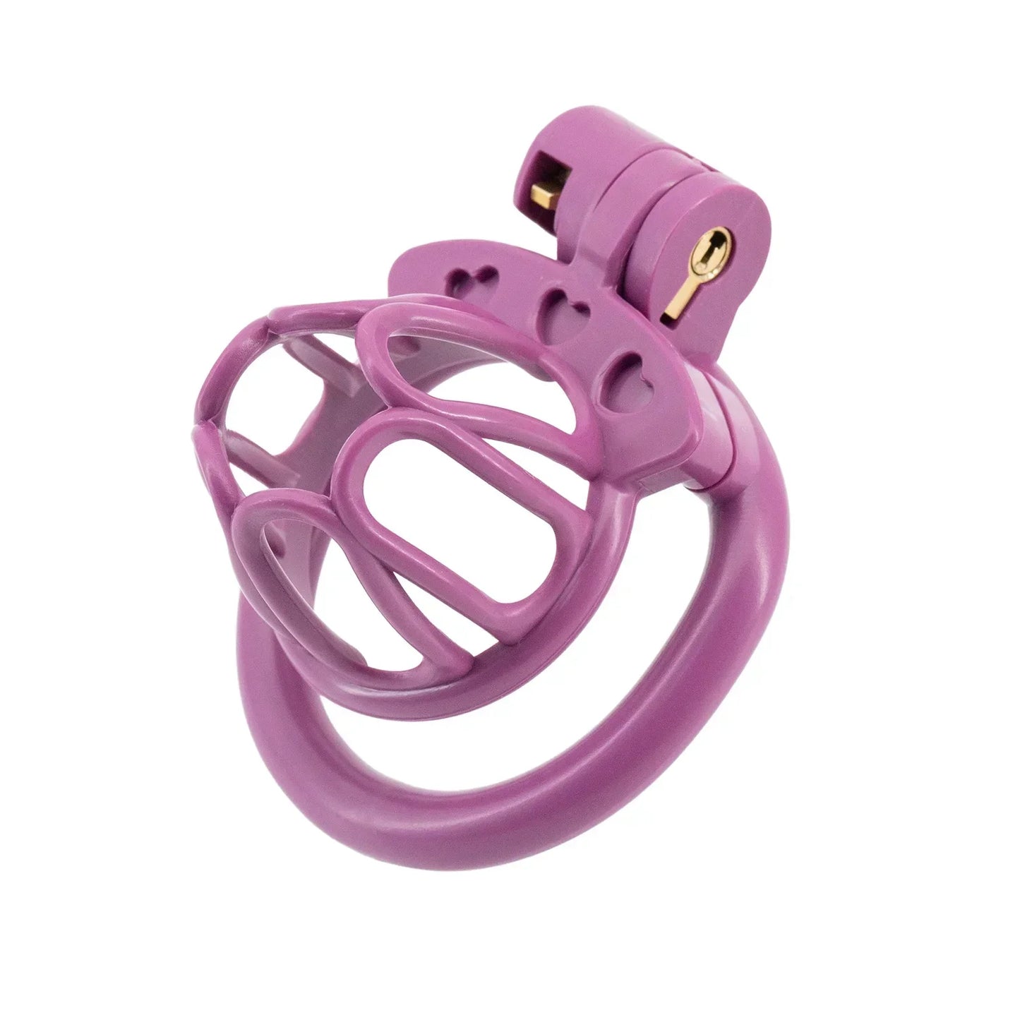Sissy Chastity Cage With 4 Rings