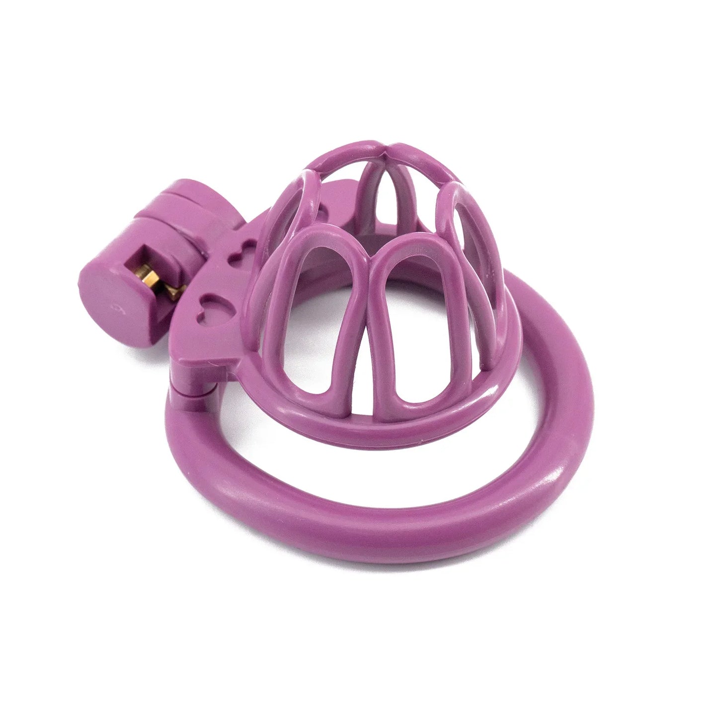 Sissy Chastity Cage With 4 Rings