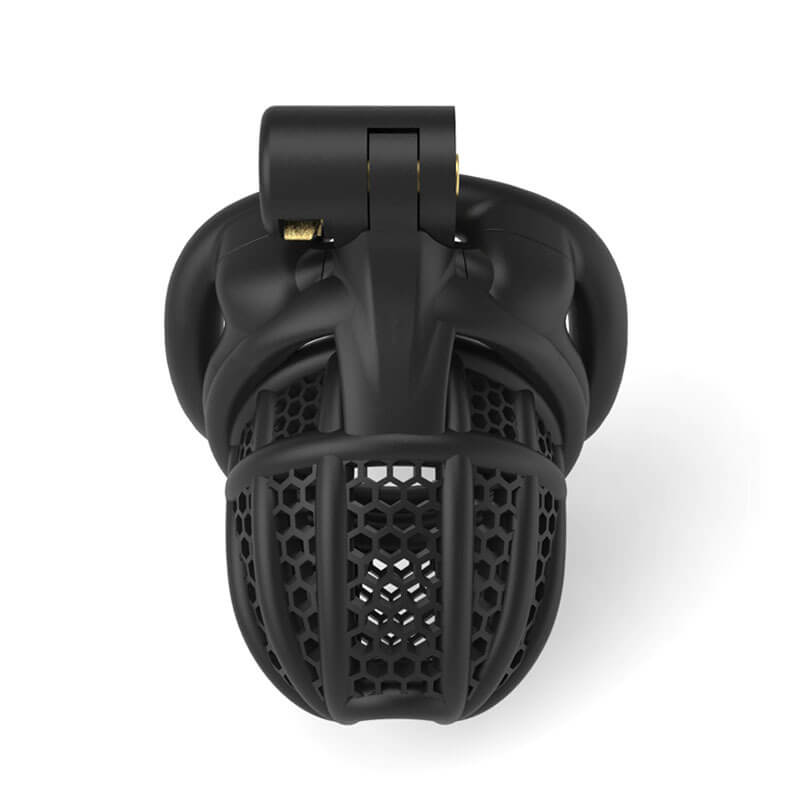 Cage de chasteté 3D en nid d'abeille - Matériau en résine de nylon