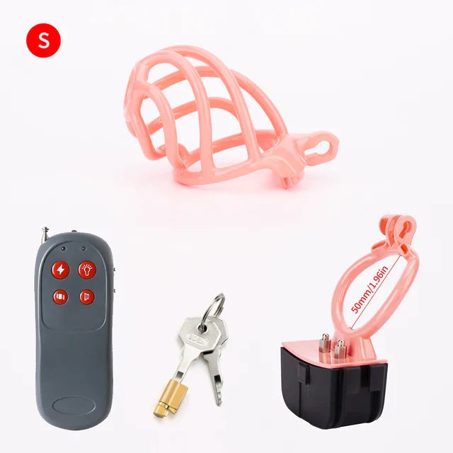 Electric Shock Chastity Cage
