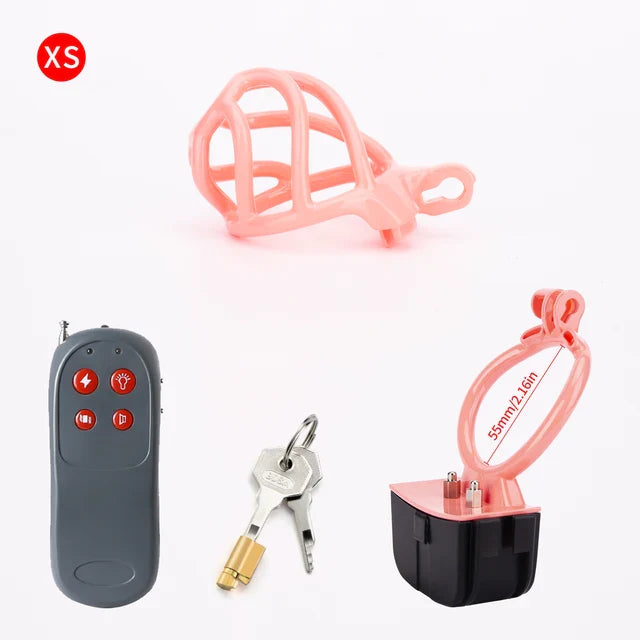 Electric Shock Chastity Cage