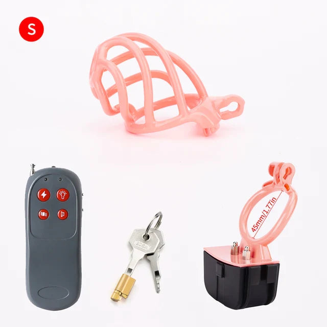 Electric Shock Chastity Cage