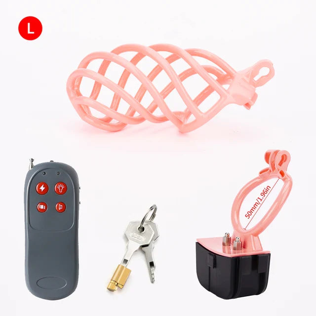 Electric Shock Chastity Cage