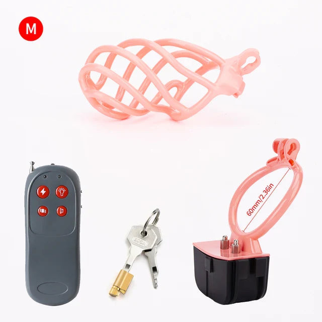 Electric Shock Chastity Cage