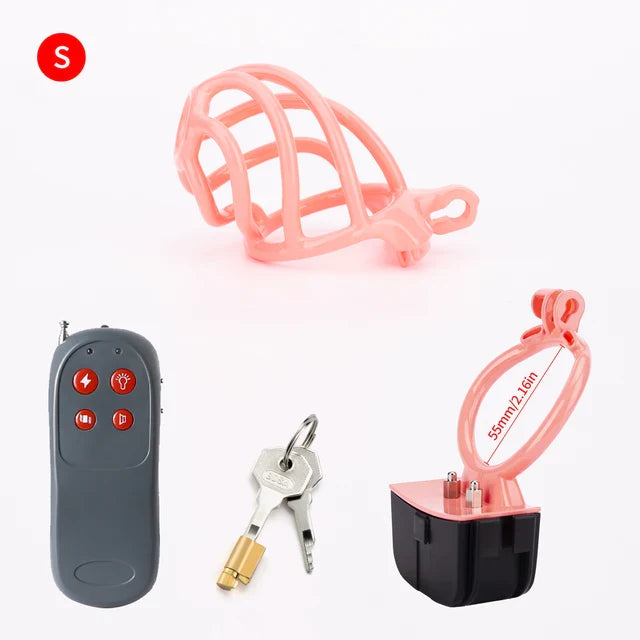 Electric Shock Chastity Cage