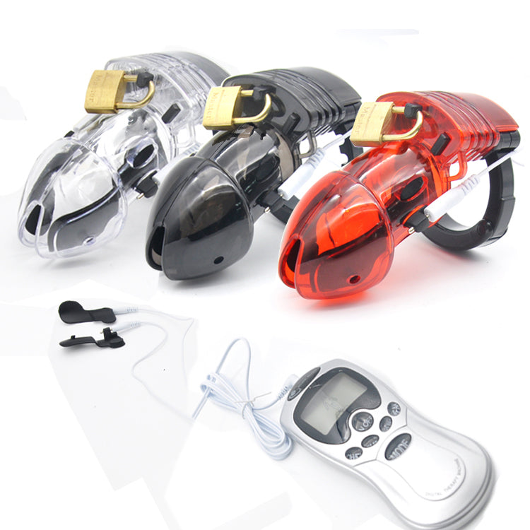 Plastic Electric Chastity Device with Console