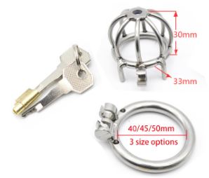 Chicken Prison Steel Chastity Cage (1.18" Inch)