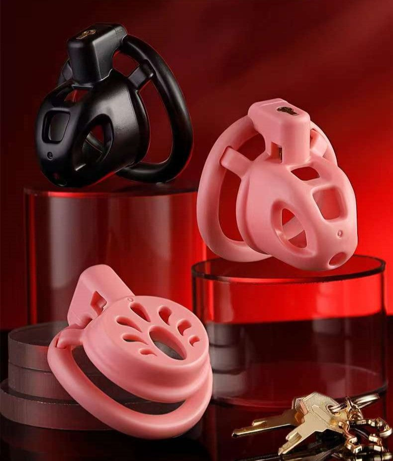 Small & Flat Cock Cage Set