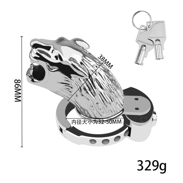 New BDSM #63 Adjustable Male Chastity Cage