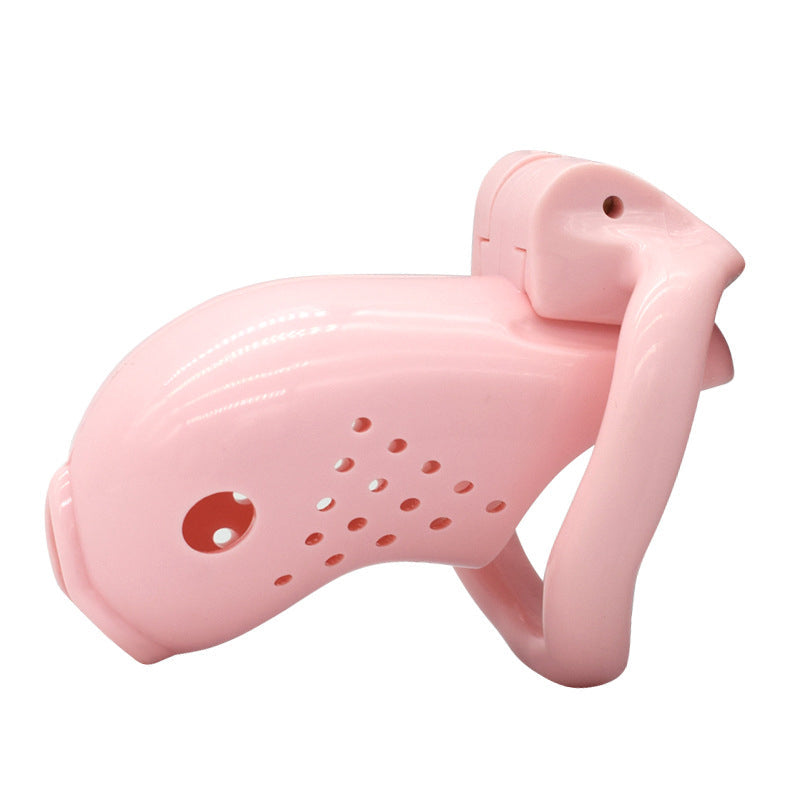 Sissy Prison - Pink Plastic Chastity Cage