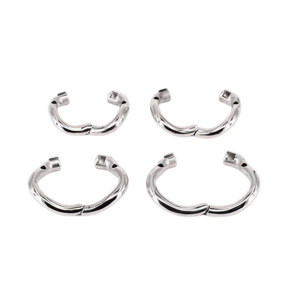 Accessory Ring for Not Getting Off Metal Chastity Device