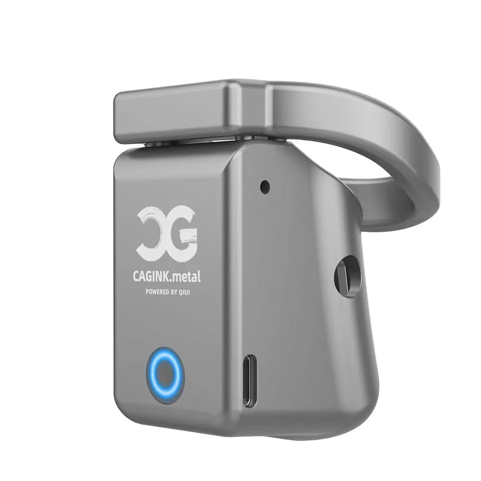 Qiui Cagink Metal All-metal Micro Bluetooth Chastity Cage 33