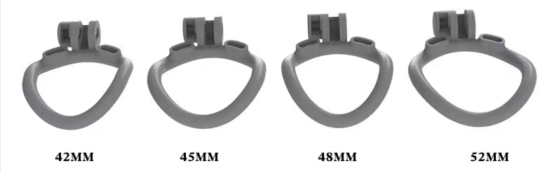 Cement Gray Sung Cobra 2.0 Chastity Device(2.96 Inches)