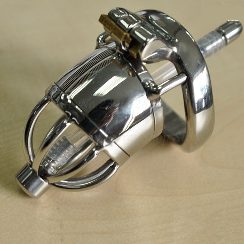 Keuschheitskäfig aus Metall, 4,5 cm lang