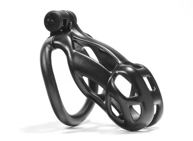 Cobra Male Chastity Cage With 4 Arc Rings Upgraded