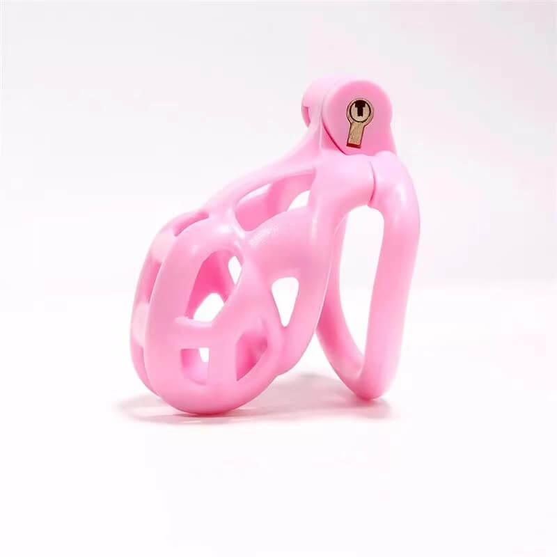 Cobra Male Chastity Cage With 4 Arc Rings Upgraded