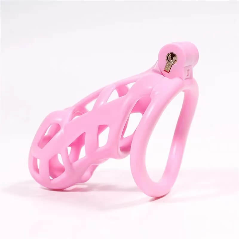 Cobra Male Chastity Cage With 4 Arc Rings Upgraded