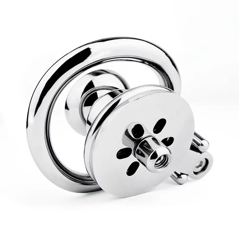 Inverted Chastity Lock with DIY Silicone Dildo