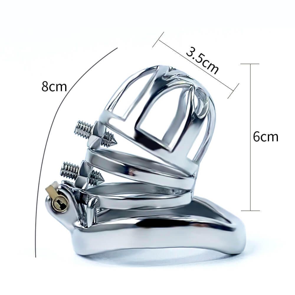 New Chastity Cage Spiked