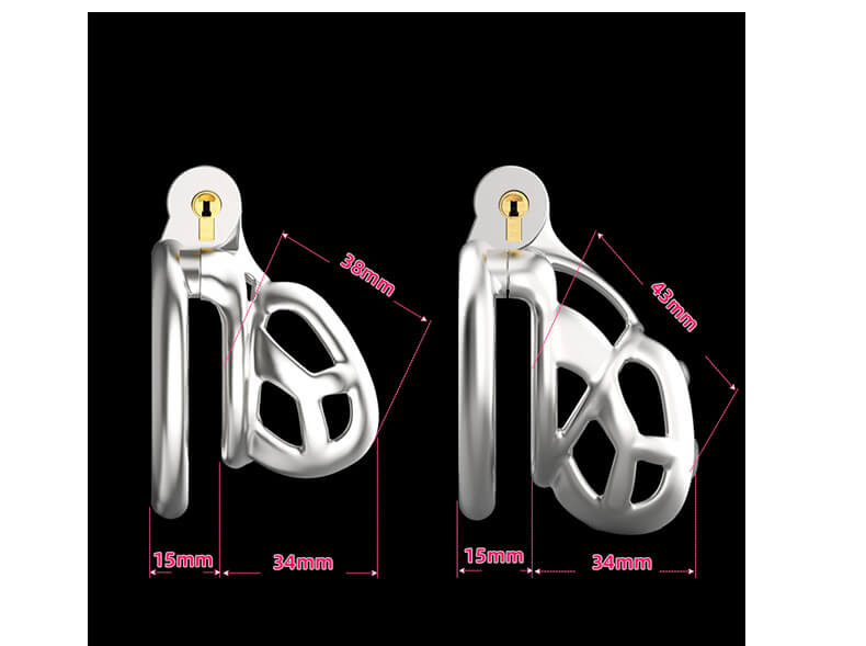 Steel Cobra Chastity Cage