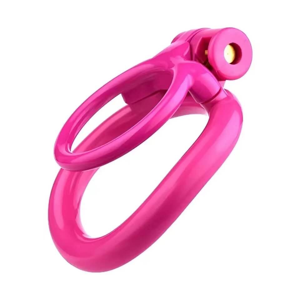 Nouvelle cage de chasteté mono testiculaire avec 4 anneaux