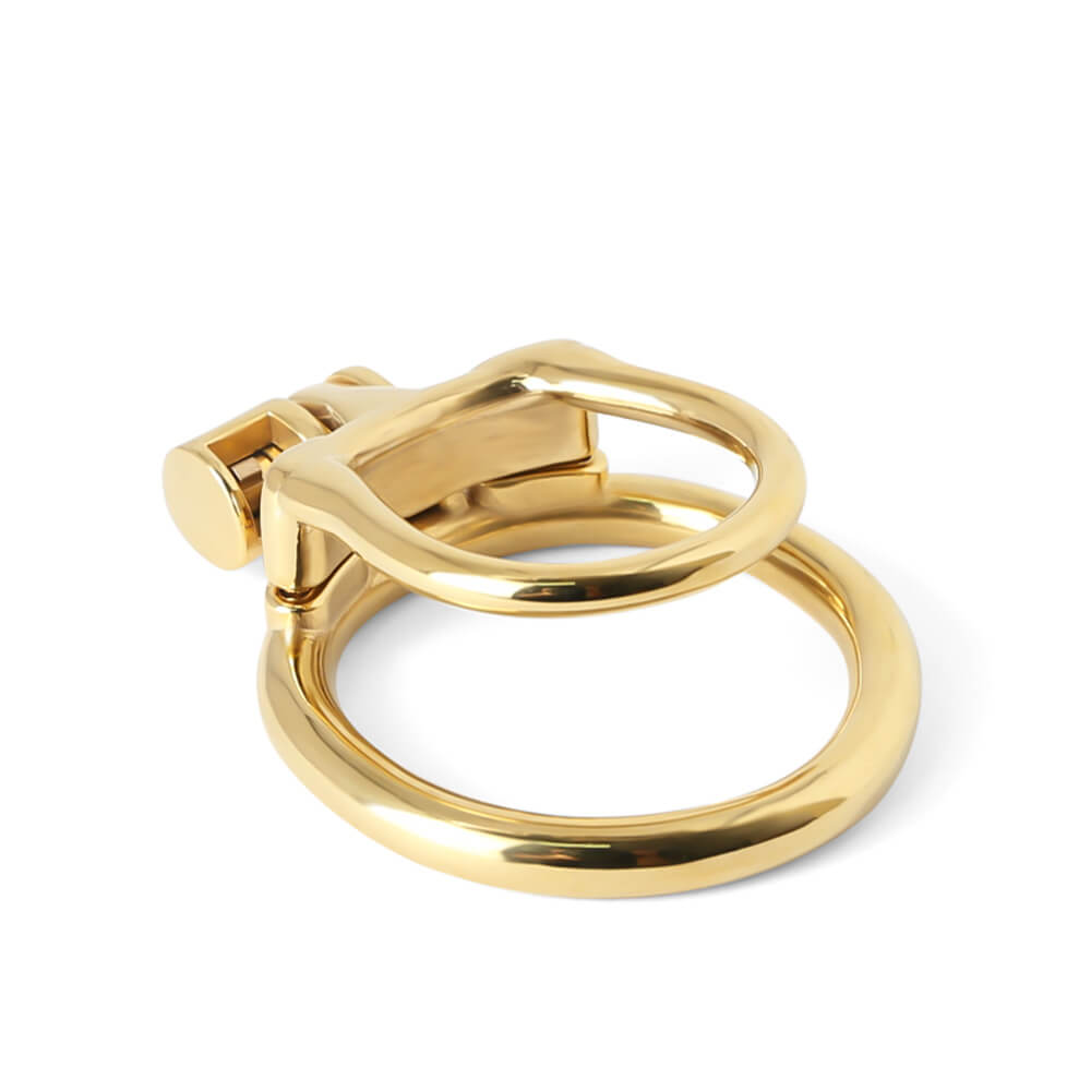 ZERO Gold MAMBA Stainless Steel Cock Cage