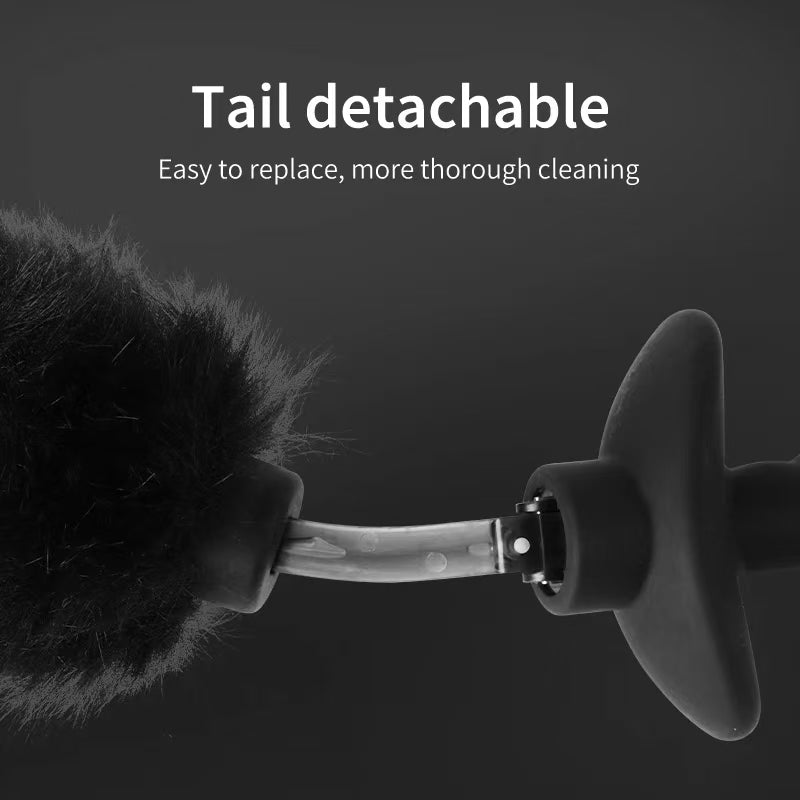 QIUI Shake Tail Shock Butt Plug Remotely