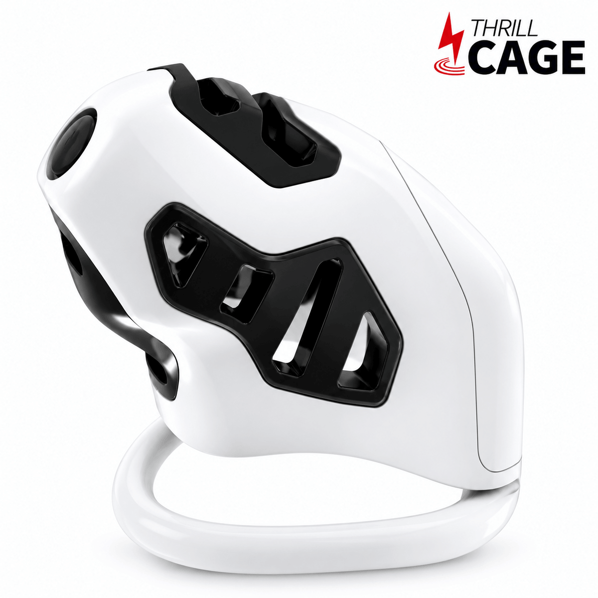 QIUI ThrillCage Vibrating Chastity Cage with Remote Control