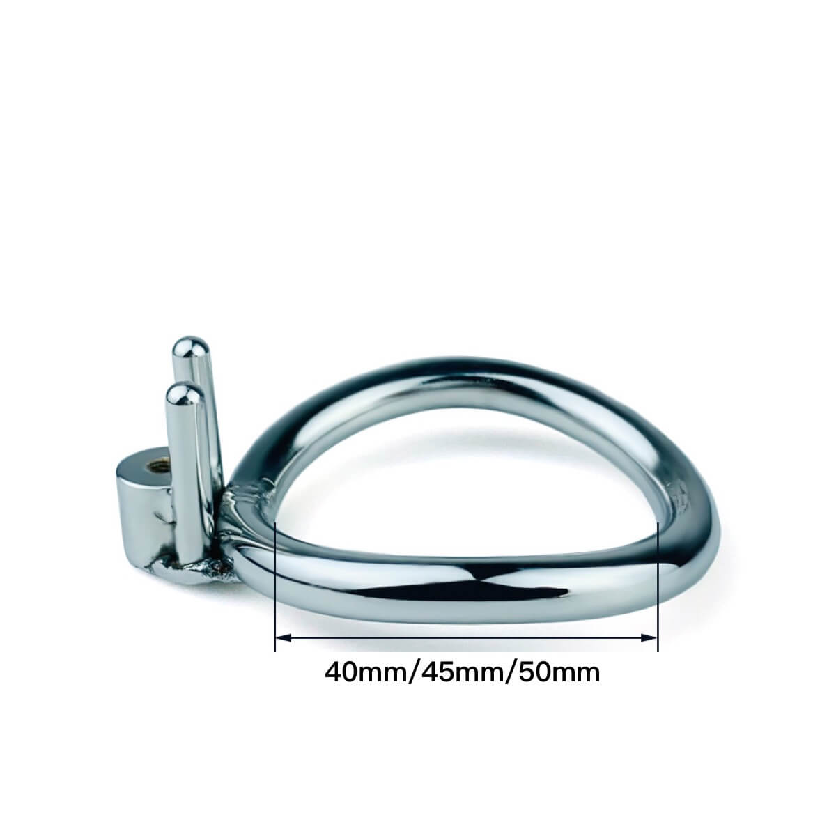 Screw Negative Chastity Cage With Catheter