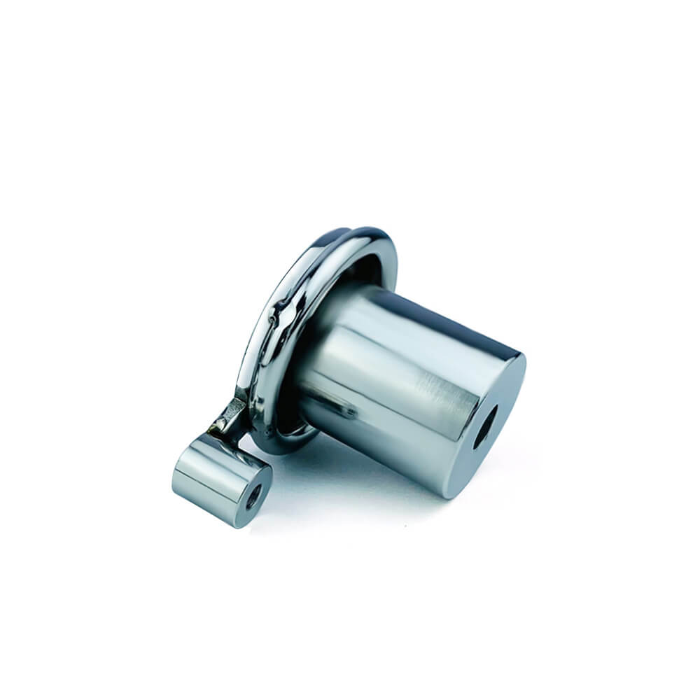 Screw Negative Chastity Cage With Catheter
