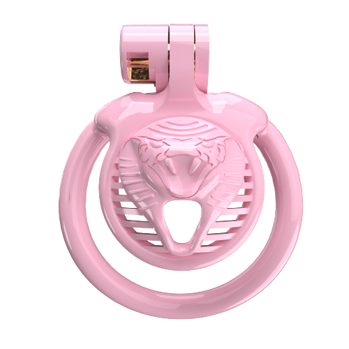 Cage de chasteté Sissy CX-4 super petite avec 5 anneaux en arc
