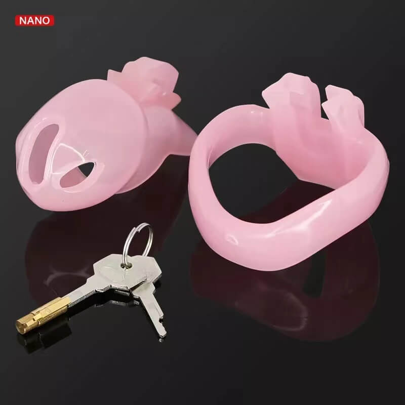 The NANO-Tight V4 Chastity Cage 1.18 Inches Long