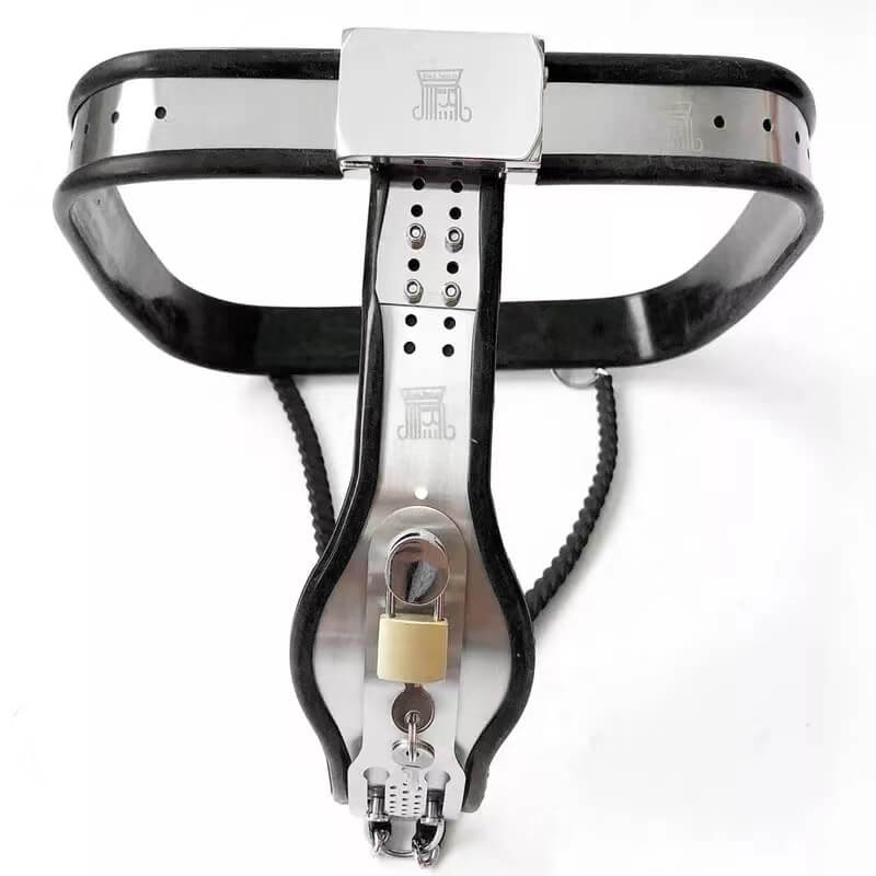 Ceinture de chasteté féminine en acier inoxydable pour sous-vêtements