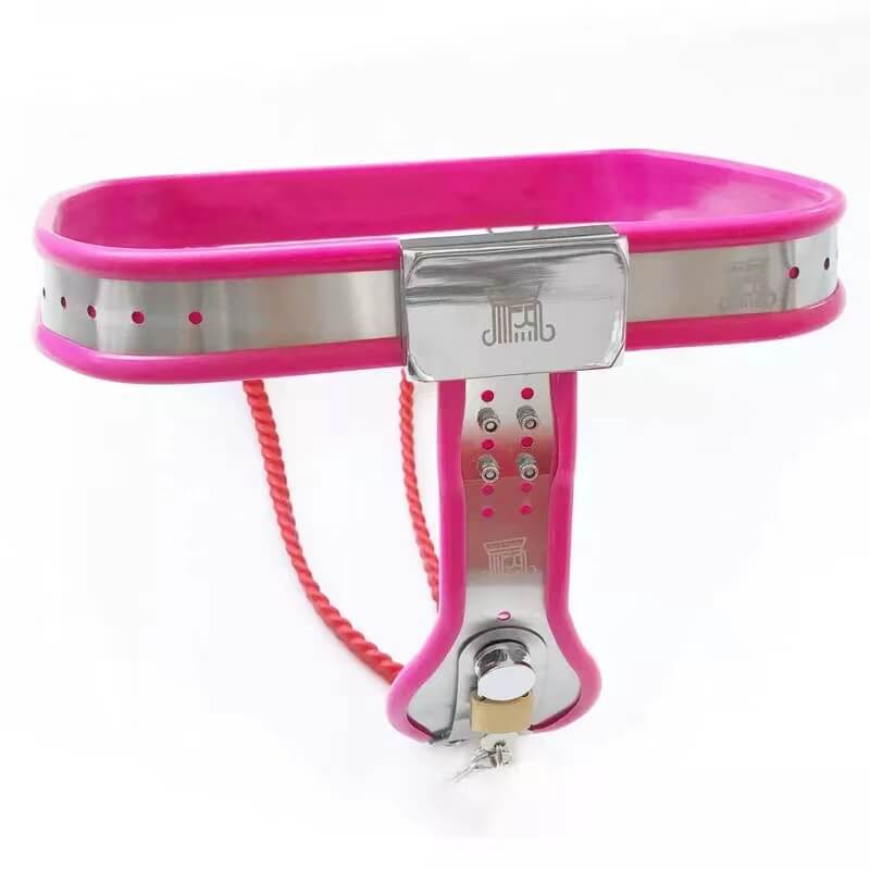 Ceinture de chasteté féminine en acier inoxydable pour sous-vêtements