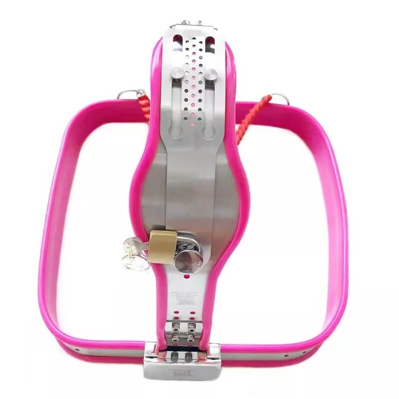 Ceinture de chasteté féminine en acier inoxydable pour sous-vêtements