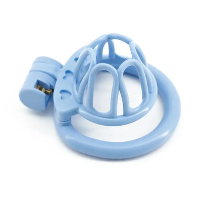Cage de chasteté Sissy avec 4 anneaux