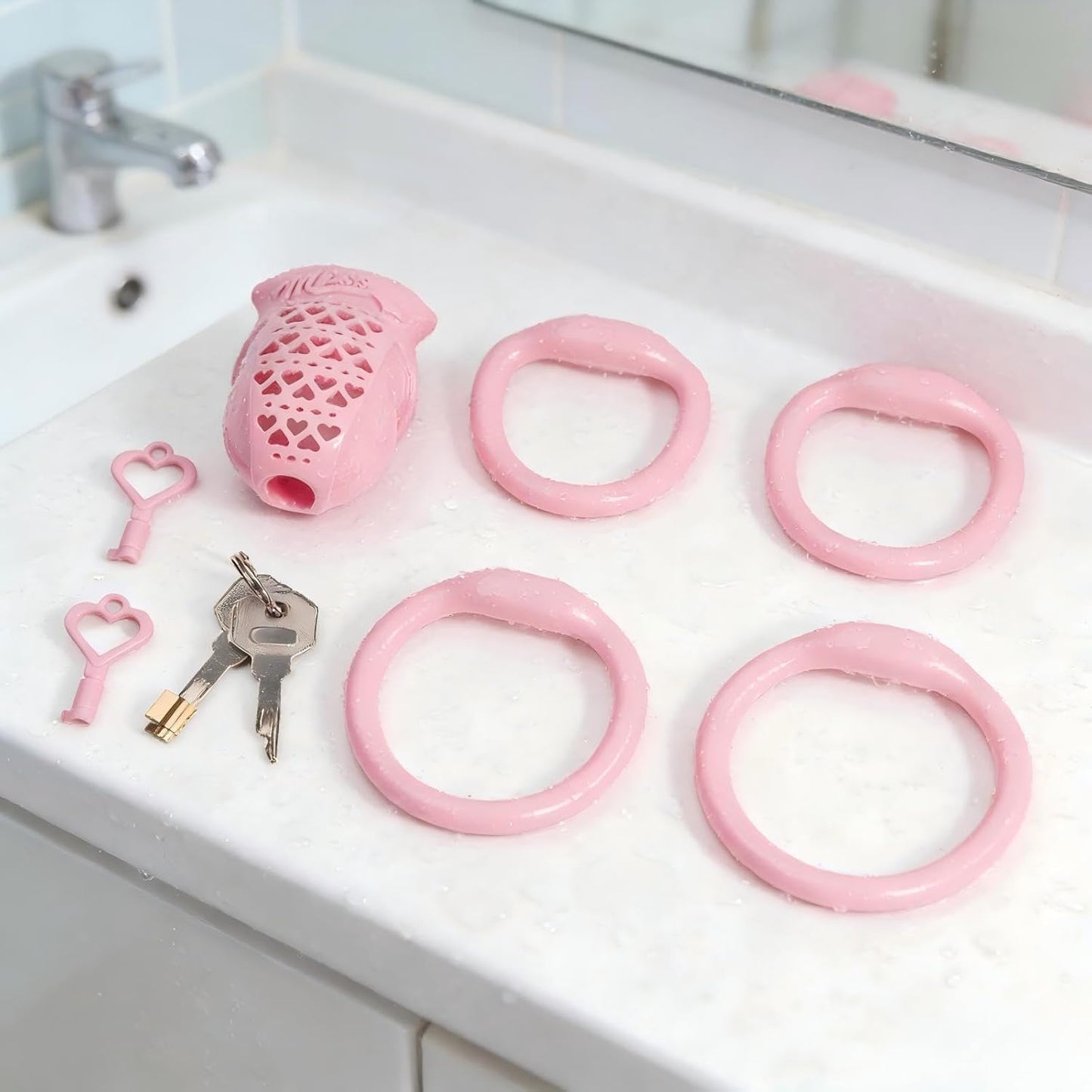 3D Printed Resin Locking Cage