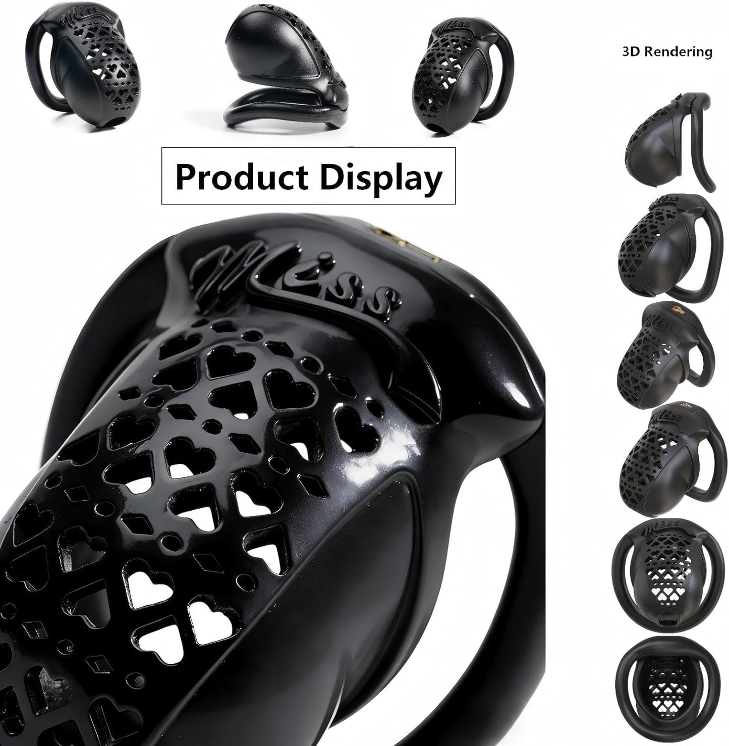 3D Printed Resin Locking Cage