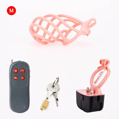 Electric Shock Chastity Cage