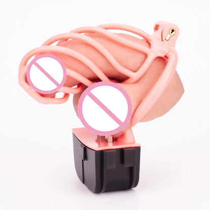 Electric Shock Chastity Cage