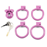 ABS Flat Chastity Cage