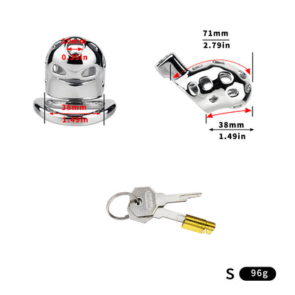 Lightweight Breathable Chastity Cage