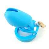 CB6000S Silicone Chastity Cage Blue