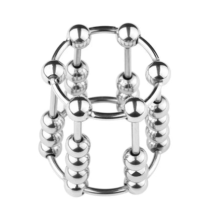 Metal Masturbation Cock Ring