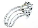 Slave Banana Steel Chastity Cage