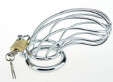 Slave Banana Steel Chastity Cage