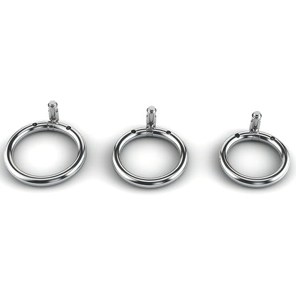 Stainless Steel Bead PA Chastity Cage 7