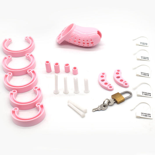 The Cuck Holder - Pink Cock Cage