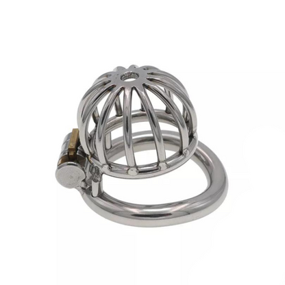 Dispositif de chasteté en acier Micro Hat (1,26 po)